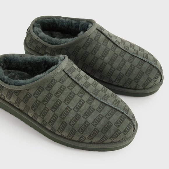 Kith Monogram Shearling Slippers main image 4